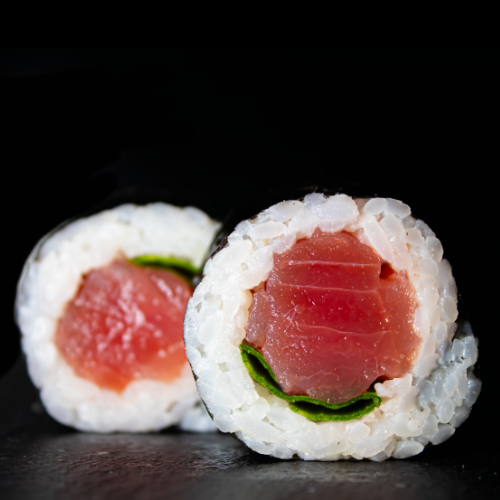 Frühlingszwiebel Maki
